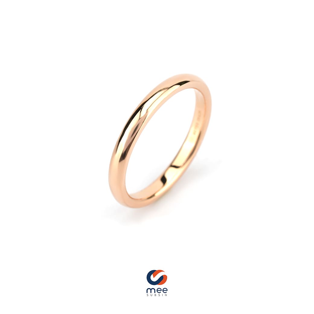 แหวน Tiffany & Co. Peretti Rose Gold Stacking Wedding Band Ring